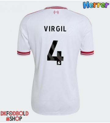 Liverpool Virgil van Dijk #4 Udebanetrøje 2026-27 Kort ærmer Liverpool Virgil van Dijk #4 Udebanetrøje 2026-27 Kort ærmer